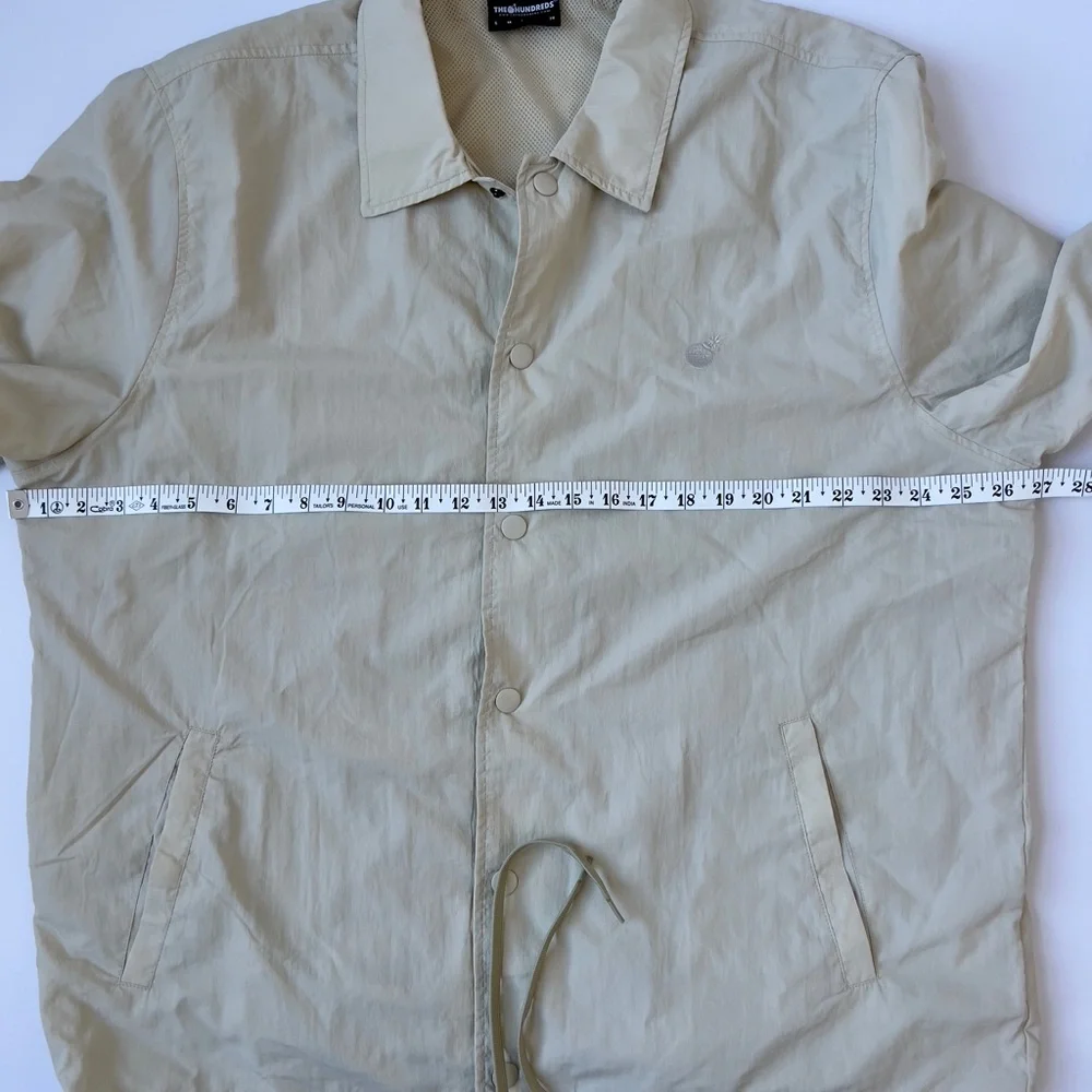 The Hundreds Men's Cream Jacket